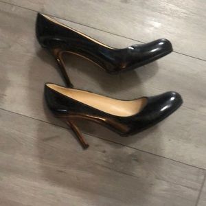 Kate spade high heel shoes black, 8.5 ladies size